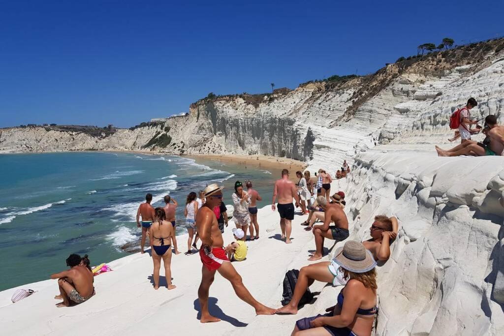 J M Villa Al Mare Con Veduta Spettacolare Sciacca Exteriör bild